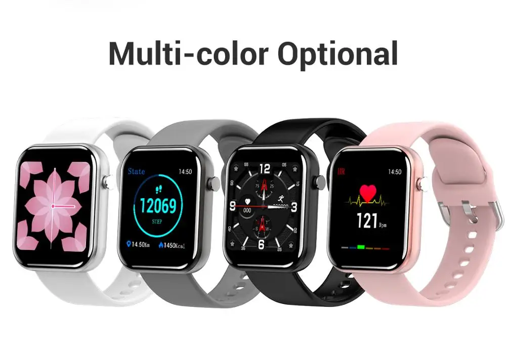 The latest men's and women's health smart watches, heart rate and pedometer waterproof multifunctional fashion business watch