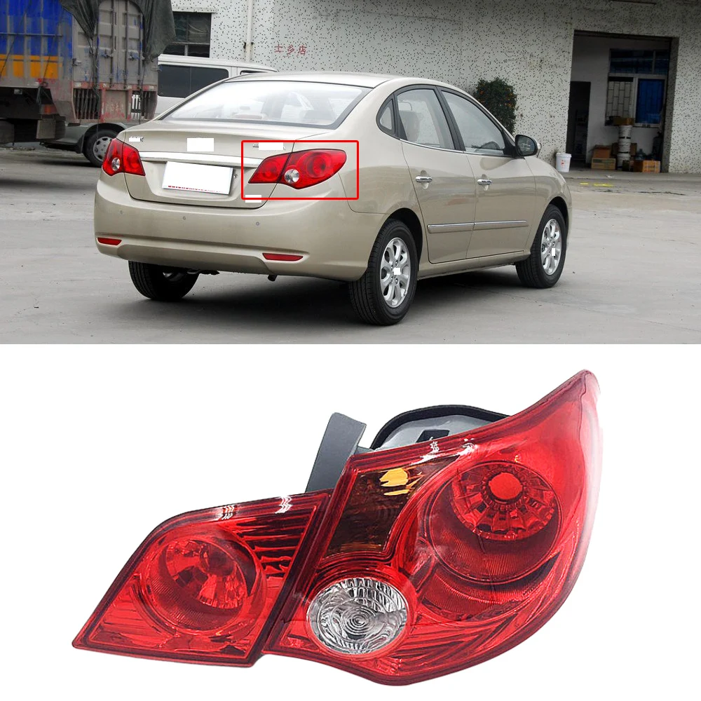 Задний фонарь CAPQX для Hyundai Elantra задний светильник онарь 2008 2009 2010 | Автомобили и