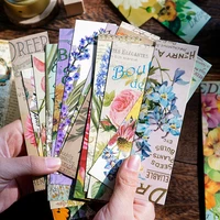 30 patterns retro collection series paper bookmarks set for bookssharememo padtab for booksstationery message card wholesale