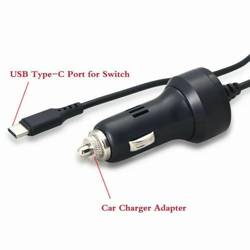 1pcs Games Chargers USB Type-C For Switch Car Power Adapter Fast Charging Accessorie | Электроника