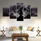 5 шт. японское аниме модульное настенное Искусство Холст Плакаты аксессуары картины HD печать картины Декор для дома