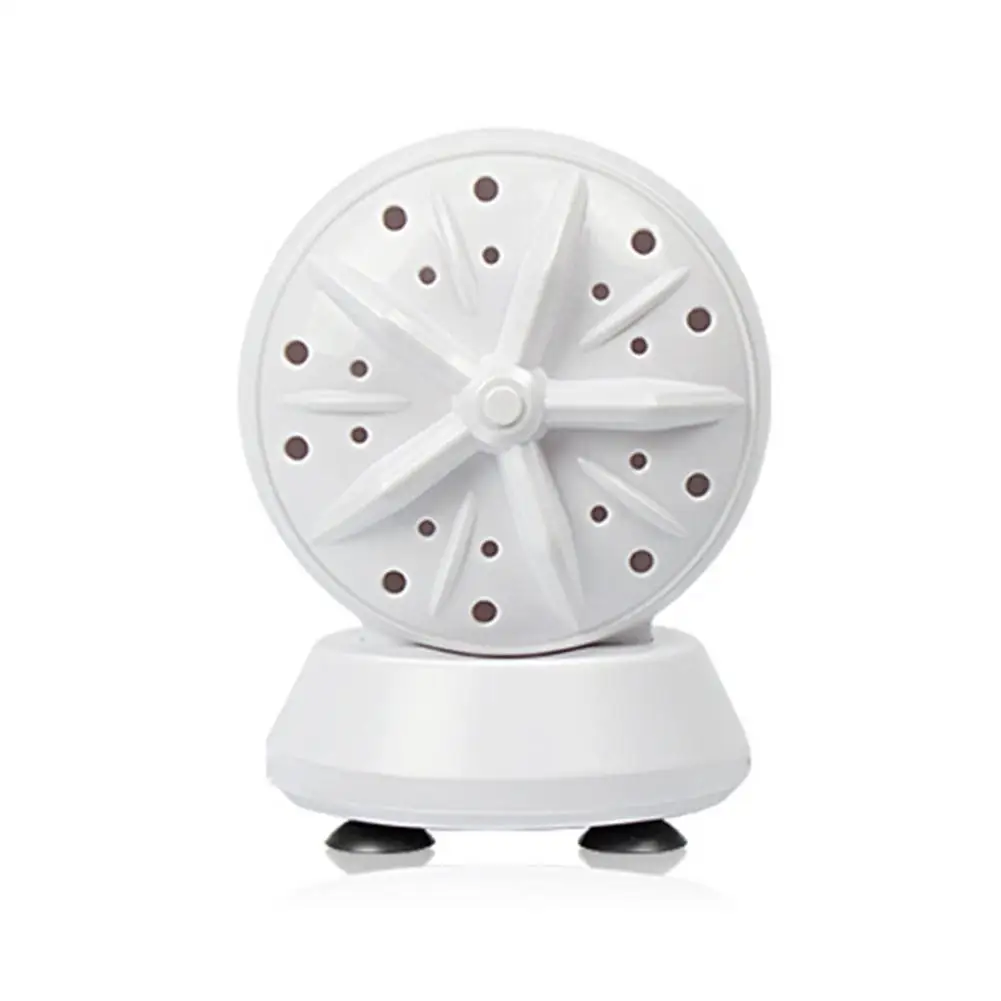 Mini Ultrasonic Washing Machine Double Turbine Washer Portable Ultrasonic Electric Laundry Machines For Travel Business Trip