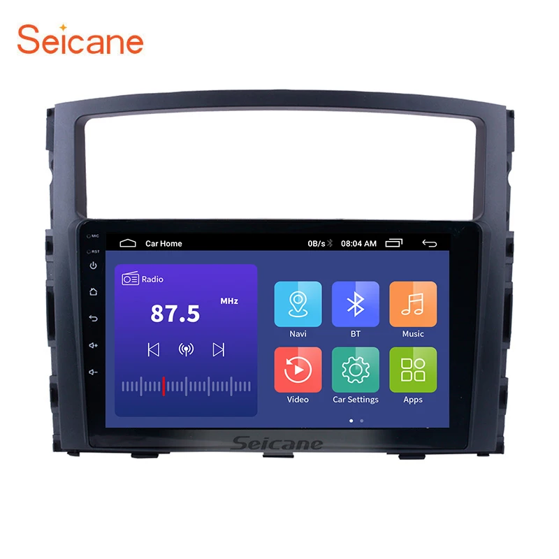 

Автомагнитола Seicane, 2 din, Android 10,0, для Mitsubishi PAJERO V97/V93, 2006, 2007, 2008, 2009-2013, GPS-навигация