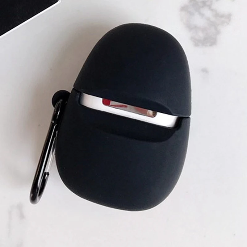 Чехлы для беспроводных наушников аниме Kaonashi без лица Apple Airpods 1/2 мягкий
