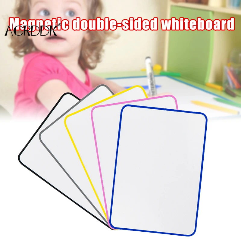 

Белая доска, салфетка, круглая доска, двусторонняя магнитная белая доска для детей, рисование FL