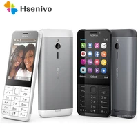 Nokia 230 Dual Sim Card Refurbished-Original Unlocked NOKIA 230 GSM Mobile Phone  Hebrew Arabic Russian keyboard