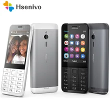 Nokia 230 Dual Sim Card Refurbished-Original Unlocked NOKIA 230 GSM FM  Mobile Phone& Hebrew Arabic Russian keyboard