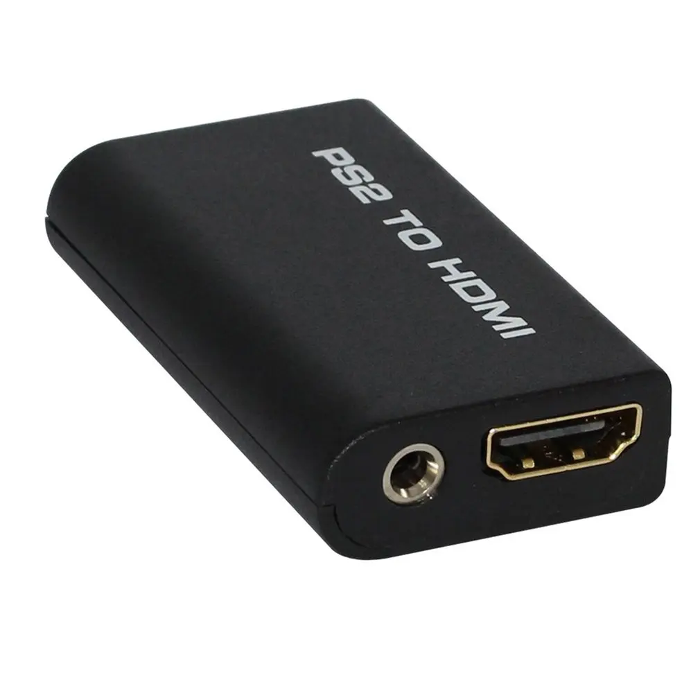Для PS2 к HDMI видео конвертер адаптер с 3 5 мм аудио Выход для HDTV монитор|Запасные
