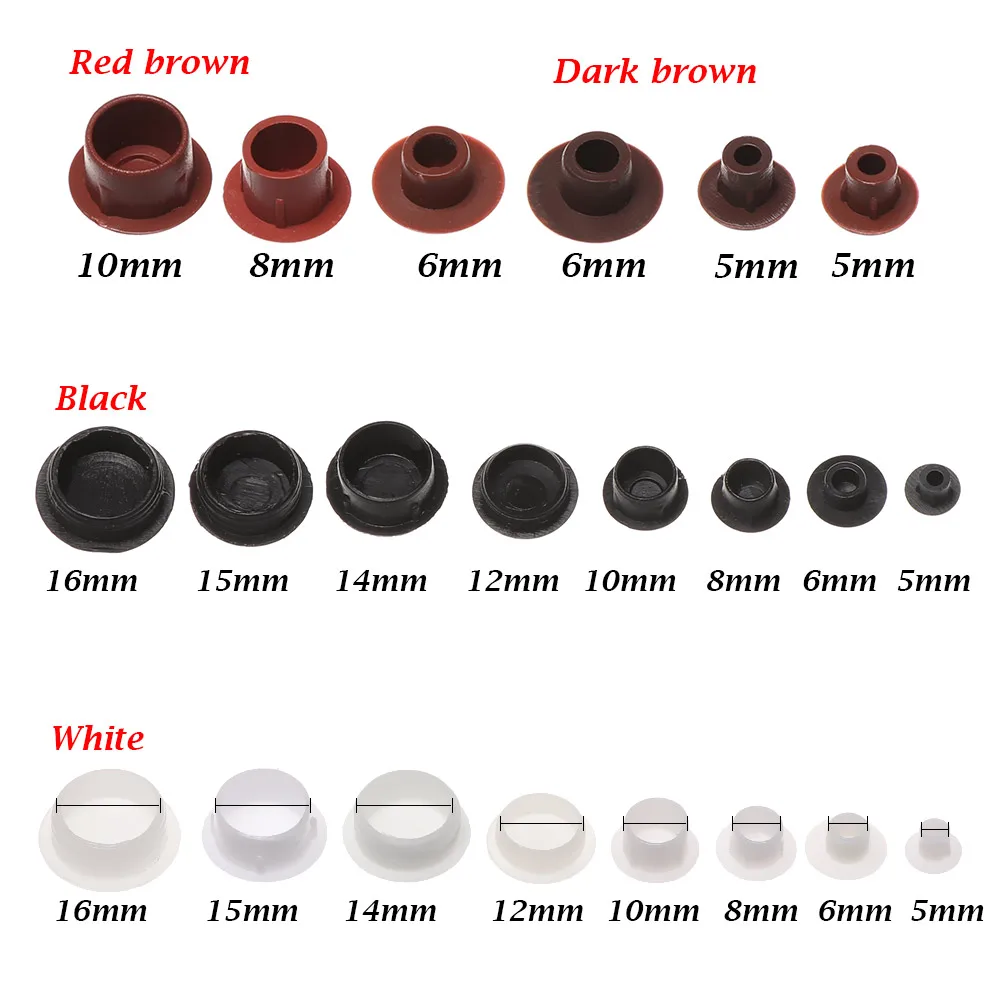 50 шт. пластиковая мебельная дырочка заглушка от пыли винт Декор защитная крышка