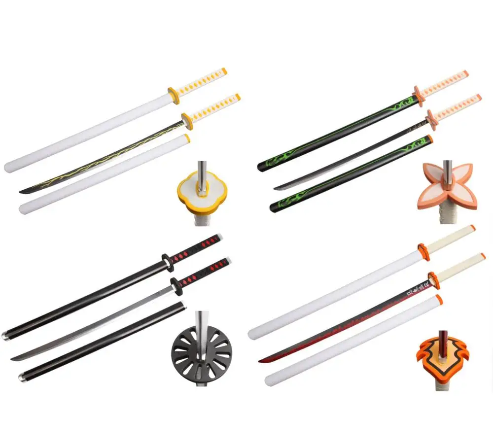 (40 9 дюйма) 1:1 оригинальное издание демон убийца из ПУ меч оружие Kimetsu no Yaiba Tsuyuri Kanawo