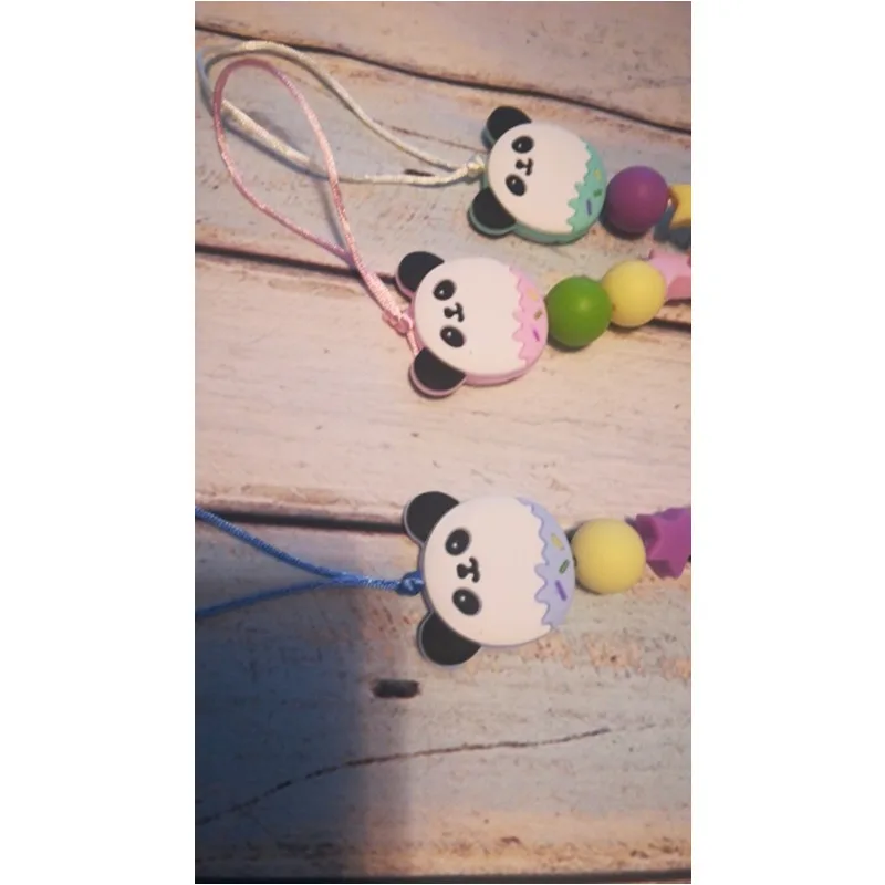 Ченкэй 5 шт в виде панды для малышей силиконовый Прорезыватель зубов из бусин