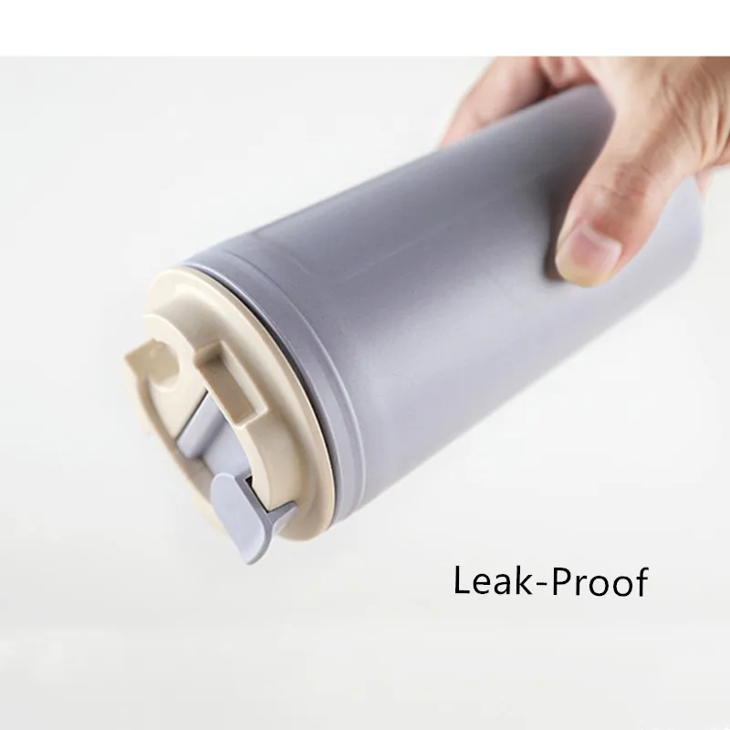 420 мл Высококачественная кружка для кофе из бамбукового волокна герметичная