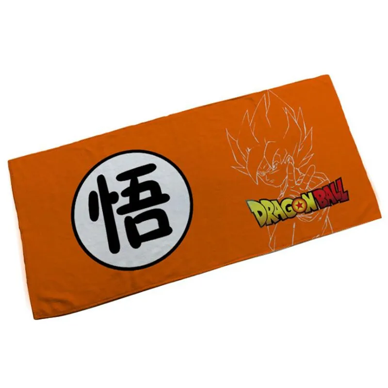 Новинка Горячая Распродажа мультфильм аниме одна деталь Луффи Dragon Ball Наруто игра PUBG супермягкий впитыватель волокно полотенце