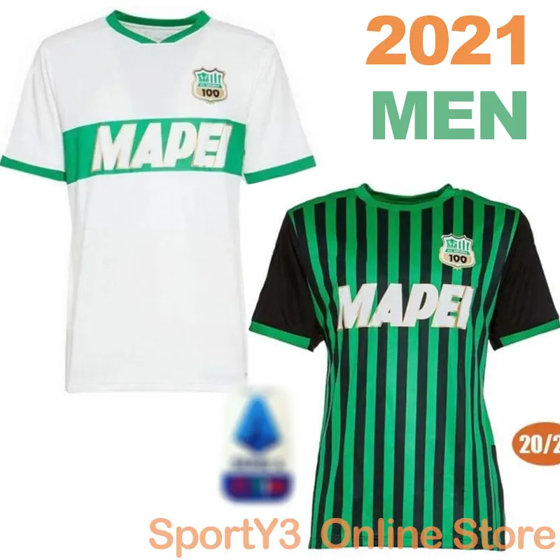 

20 21 Sassuolo SOCCER JERSEYS 100TH Centenary Berardi BOGA Locatelli 2020 2021 home away maglietta Calcio Traore FOOTBALL SHIRTS