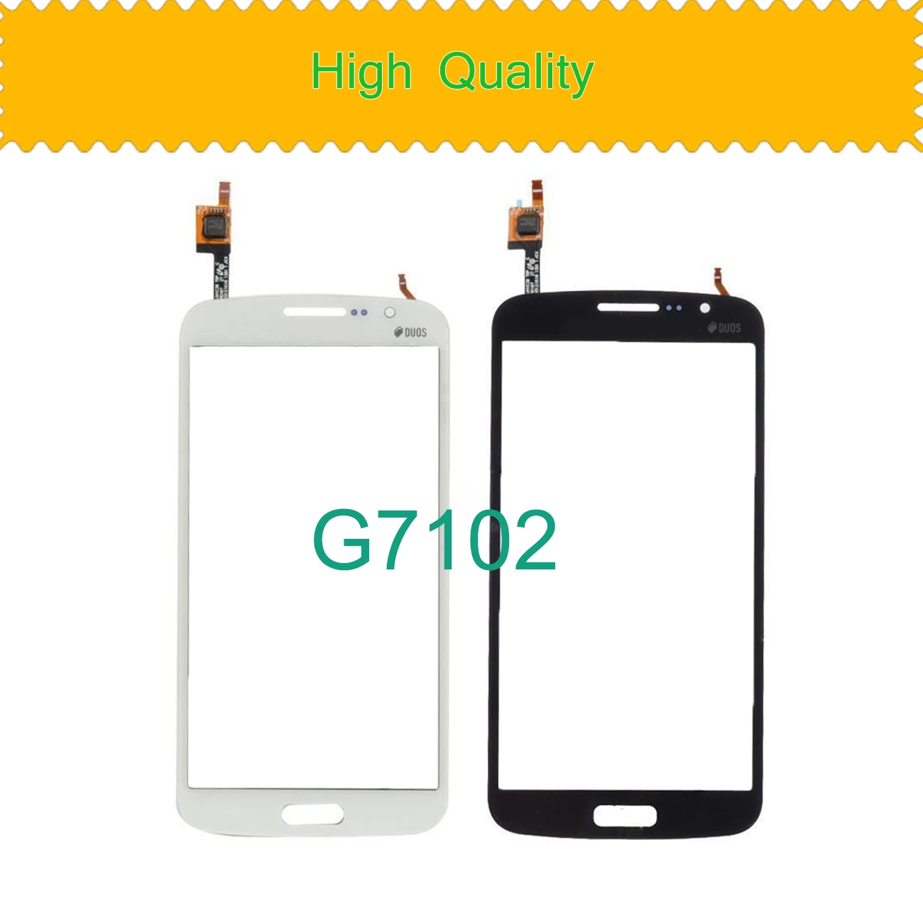 G7102 сенсорный экран для Samsung Galaxy Grand 2 G7105 G7106 G7108 дигитайзер Датчик внешняя Передняя