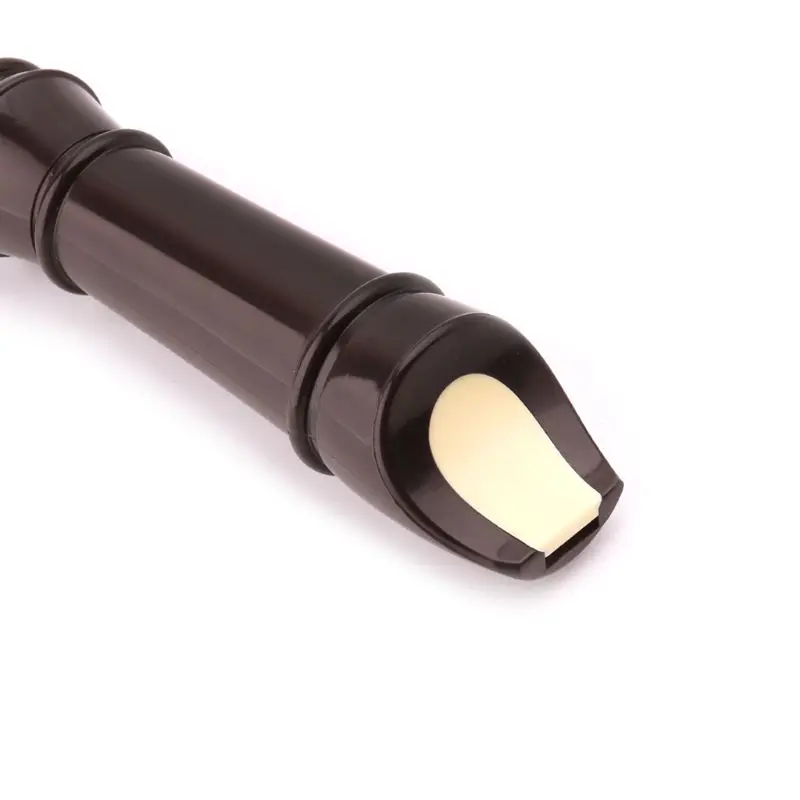 Черный ABS Германия тип 8 Отверстие Сопрано рекордер длинная флейта ранняя