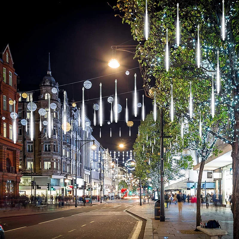 Гирлянсветильник-метеоритный дождь водонепроницаемая 8 трубок | Освещение