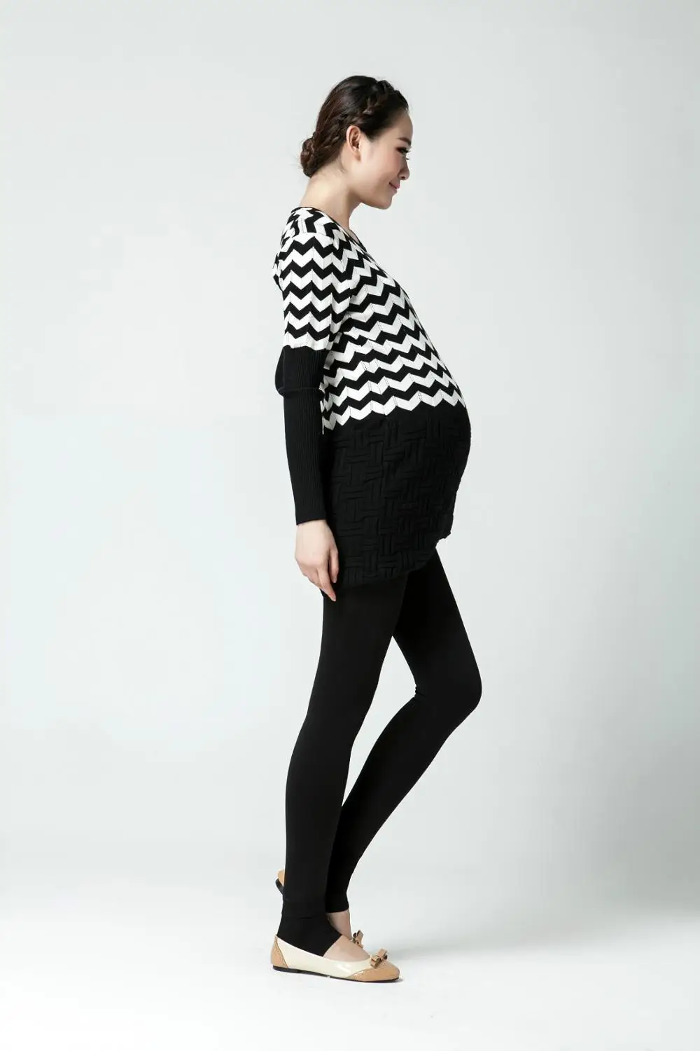 Fashion new Winter Maternity Skinny Legging Korean Slim Pencil Pants Clothes for Pregnant Women Thicken Warm Pregnancy | Мать и ребенок