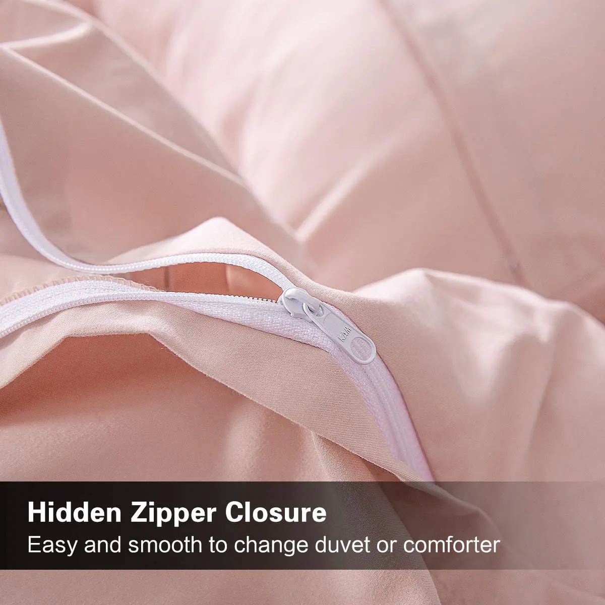 Комплект постельного белья с плиссированным пододеяльником и наволочками | Дом