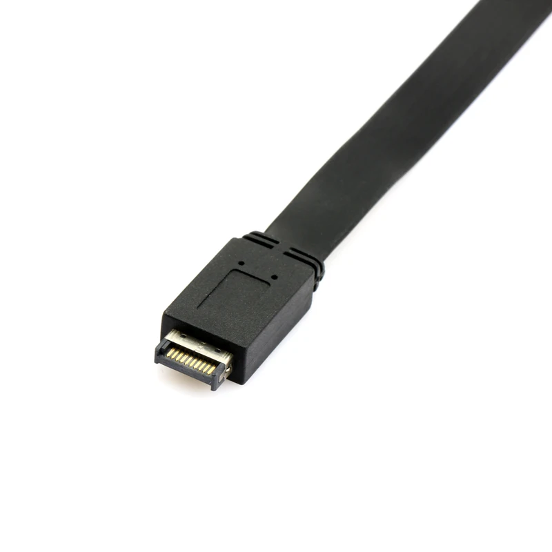 Удлинительный кабель USB 3 1 50 см с передней панелью тип E Тип C гнездо типа крепежным