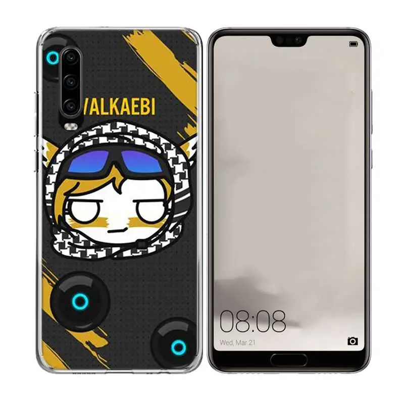 Силиконовый чехол для телефона Rainbow Six Siege huawei P30 P20 mate 20 10 Pro P10 lite P Smart + Plus Z 2019 |