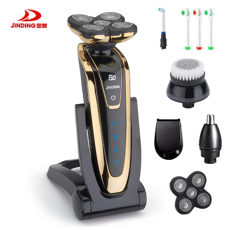 

Brand Body Wash 5D Electric Razor Hair Beard Trimmer Styling Electric Clipper Hair Clipper Beard And Nose Hair Shaving Machine