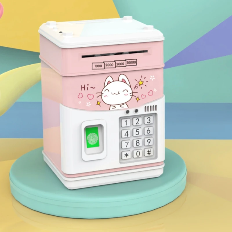 Electronic Piggy Bank Kids Coin with Code Money Banks Box for Safe | Дом и сад