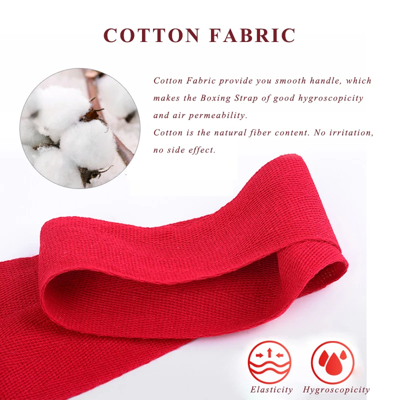 1 пара хлопковых боксерских бандажей 2 5 м спортивные ремешки для женщин и мужчин