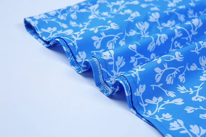 

2021 summer new fashion polka-dot short-sleeved square neckline hem split fork hip sexy dress mid-length skirt