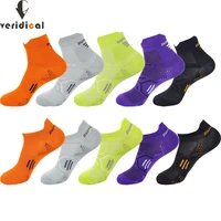 athletic sport ankle boat socks woman outdoor basketball bike running football breathable bright color no show sock 2 size