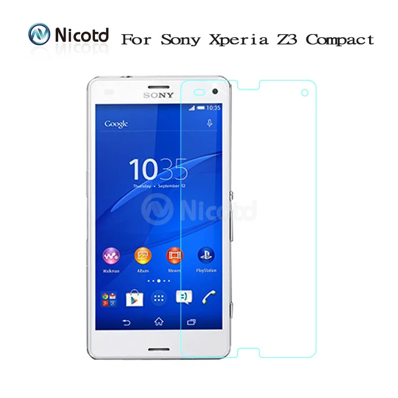 9H 0.26mm 2.5D Coated Tempered Glass For Sony Xperia Z Z1 Z2 Z3 Z4 Z5 Premium Compact M5 M4 aqua ExplosionProof Screen Protector