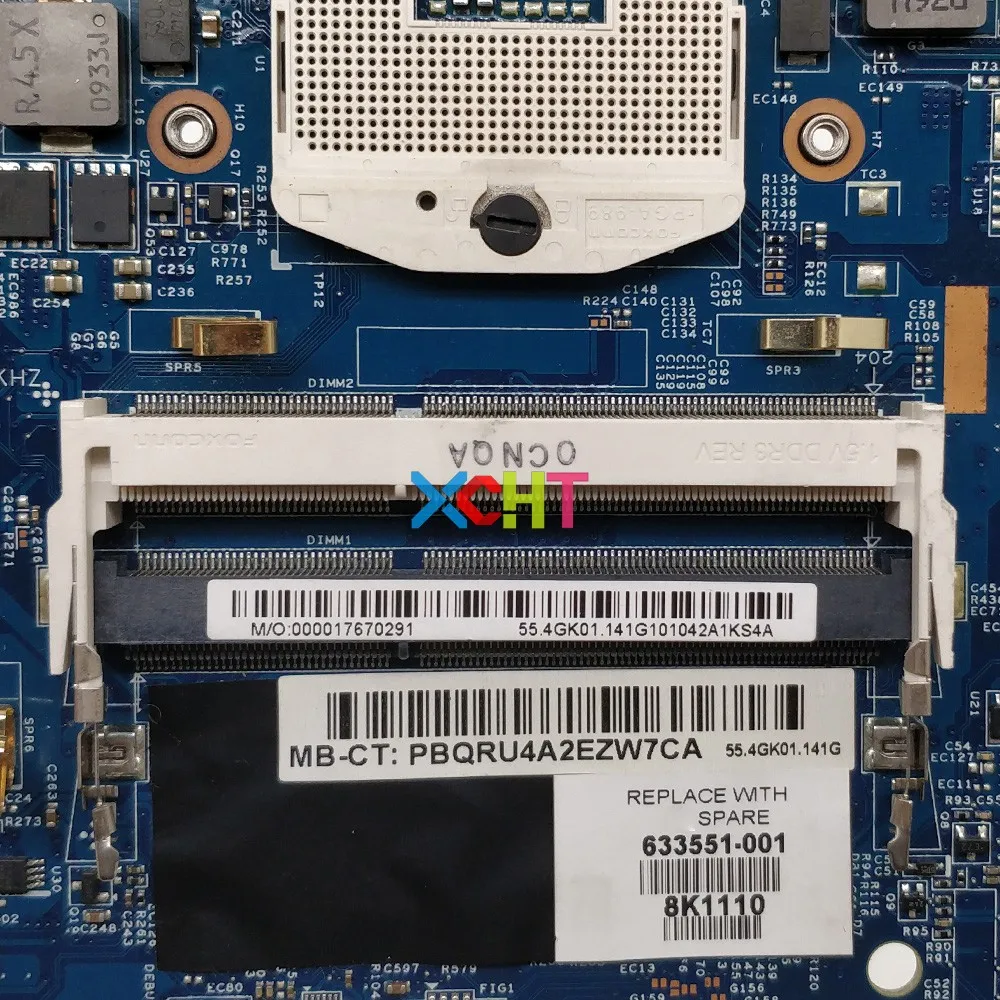 Материнская плата для ноутбука HP ProBook 4520S 4720S Series 633551-001 48 4gk06. 011 протестирована и