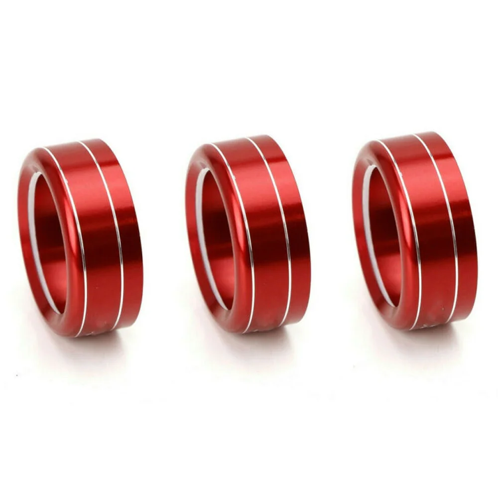 

Ring AC button trim Decoration Accessories Auto Air-Condition Interior