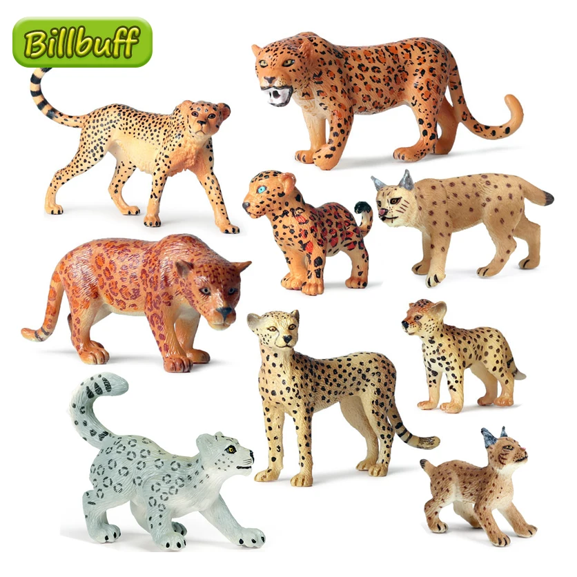 Игрушка развивающая Гепард из ПВХ фигурки героев мультфильма познавательные