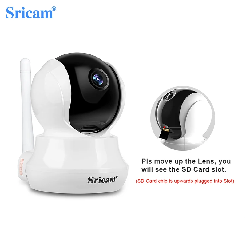 Беспроводная IP-камера Sricam SP020 HD 360 МП Wi-Fi 1296 ° | Безопасность и защита