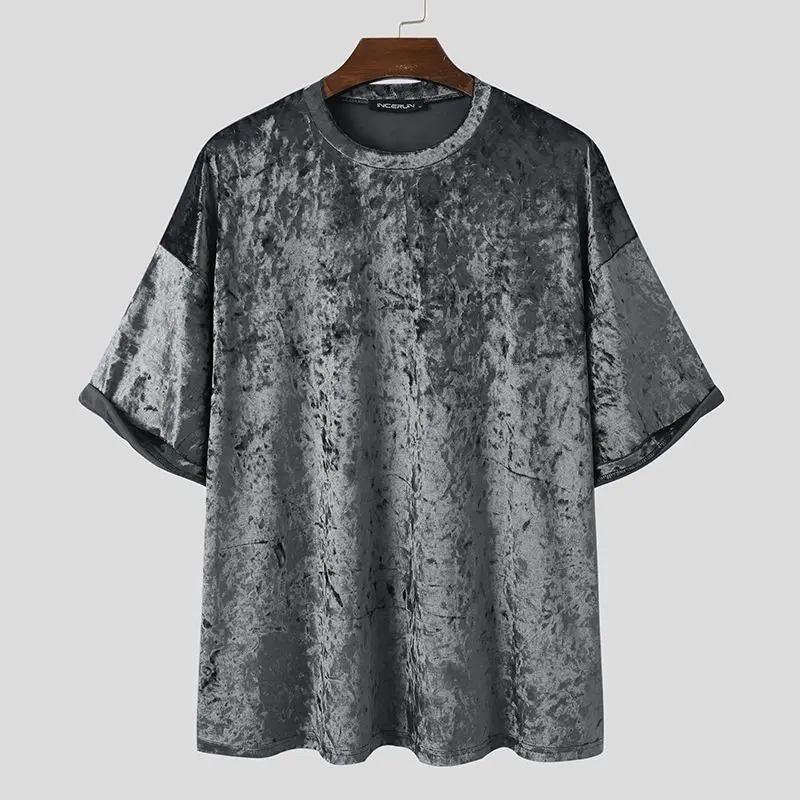 

Handsome Well Fitting Men's Streetwear Tees All-match Simple Camiseta Male Hot Sale Long Sleeve T-shirt S-5XL INCERUN Tops 2022
