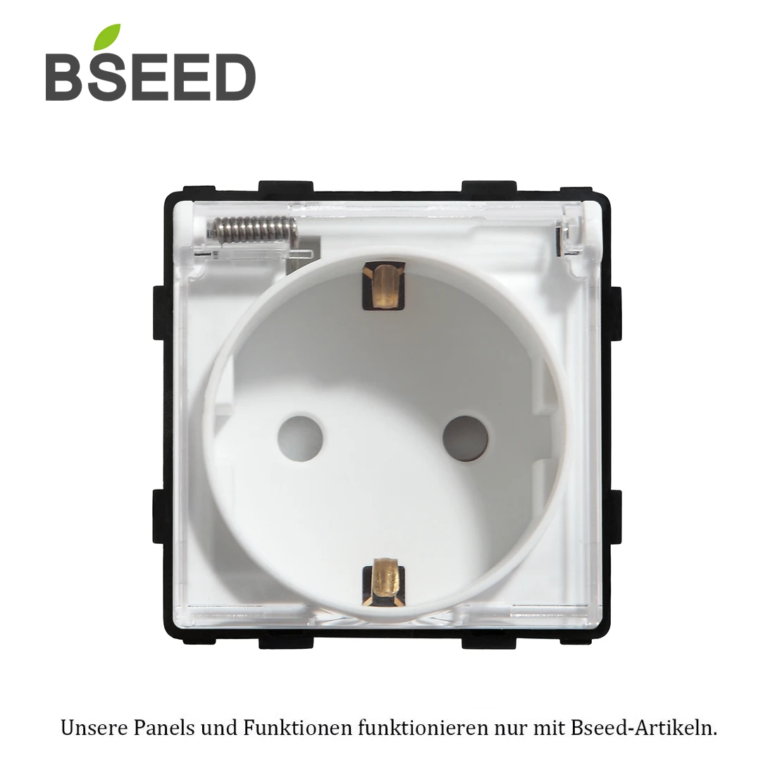 Настенная розетка BSEED электрическая с питанием от USB в европейском и британском