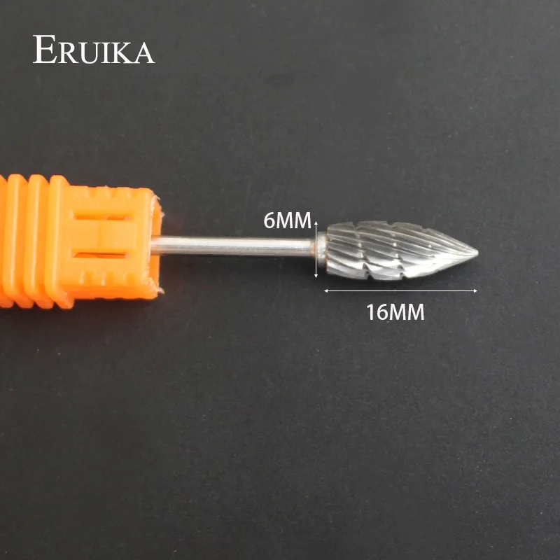ERUIKA 1 шт. фрезы из карбида вольфрама для маникюра и кутикулы|nail drill bits|carbide nail bitscuticle