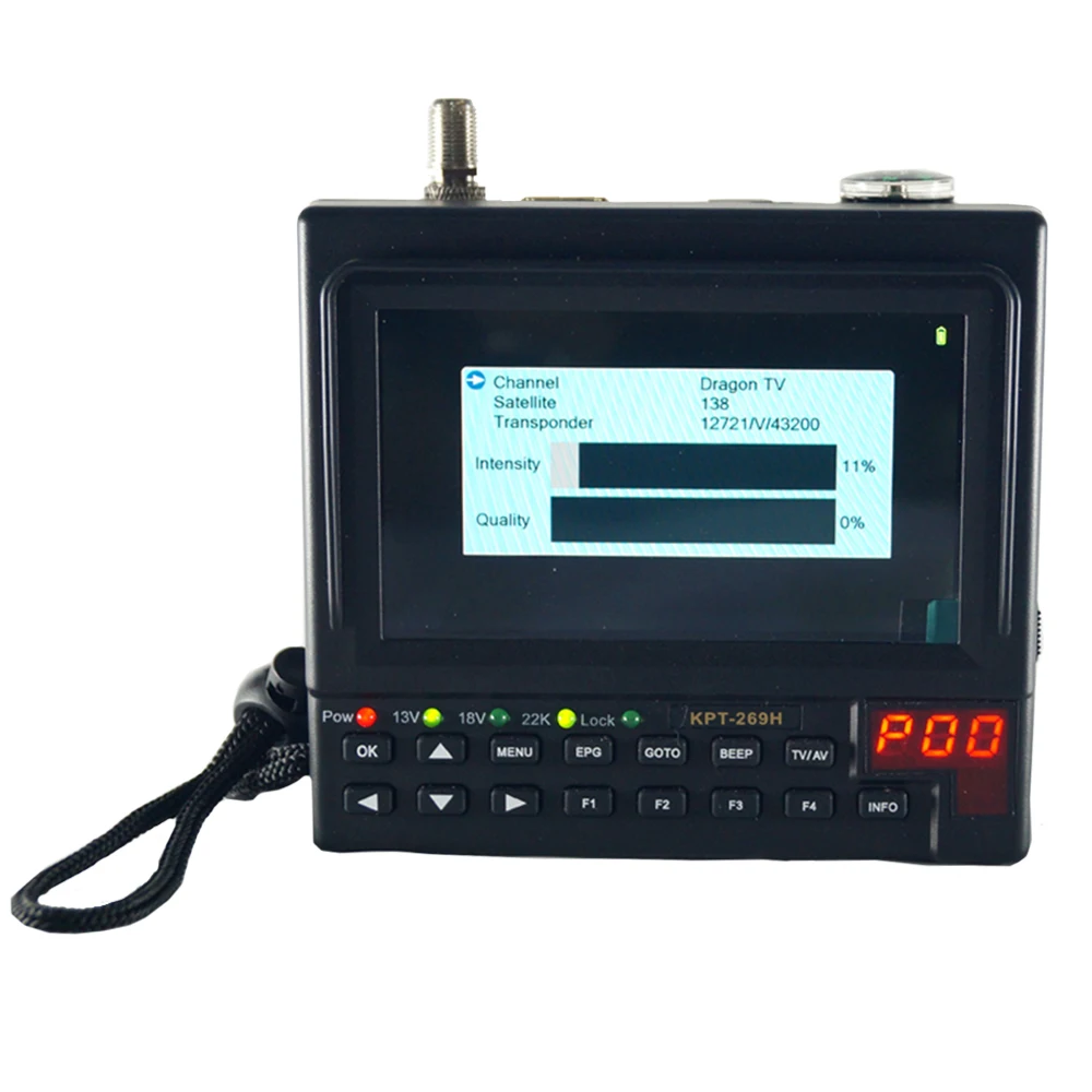 Устройство для измерения яркости цифровой приемник спутникового телевидения Full