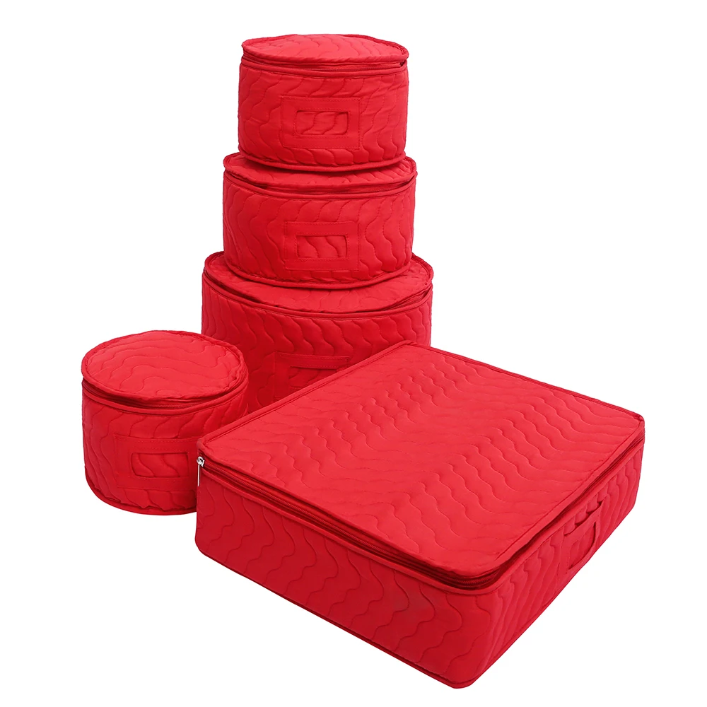 Новые 5 шт/упаковка шт./компл. круглый столовая посуда для хранения сумки