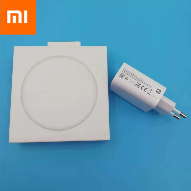 EU and qi charger Новое 27 Вт Оригинальное Беспроводное зарядное устройство Xiaomi 20 Вт Макс 15 в применяется к Xiaomi Mi9 MiX 2S Mix 3 Qi EPP10W для iPhone 11 XS XR XS Max - Цвет: EU and qi charger