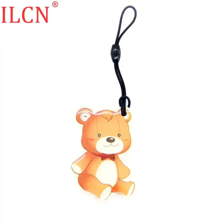 

S50 1K 13.56Mhz UID Rewritable IC Card Animation The Bear Pattern Keyfob RFID Changeable Token Tag MF Card Fast Shipping 1pcs