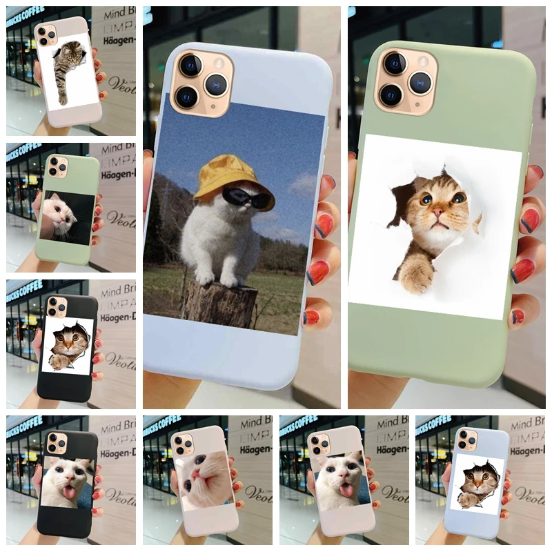 

Silicone Soft Funda For Xiaomi Redmi K20 Pro K30 K30i ZOOM S2 Y2 Cute Kitten Animal Personality Trend Girl Phone Case Cover