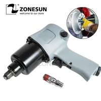 zonesun 16mm bolt size pneumatic ratchet impact t wrench air tools spanners for car wheel bicycle repair pneumatic tools