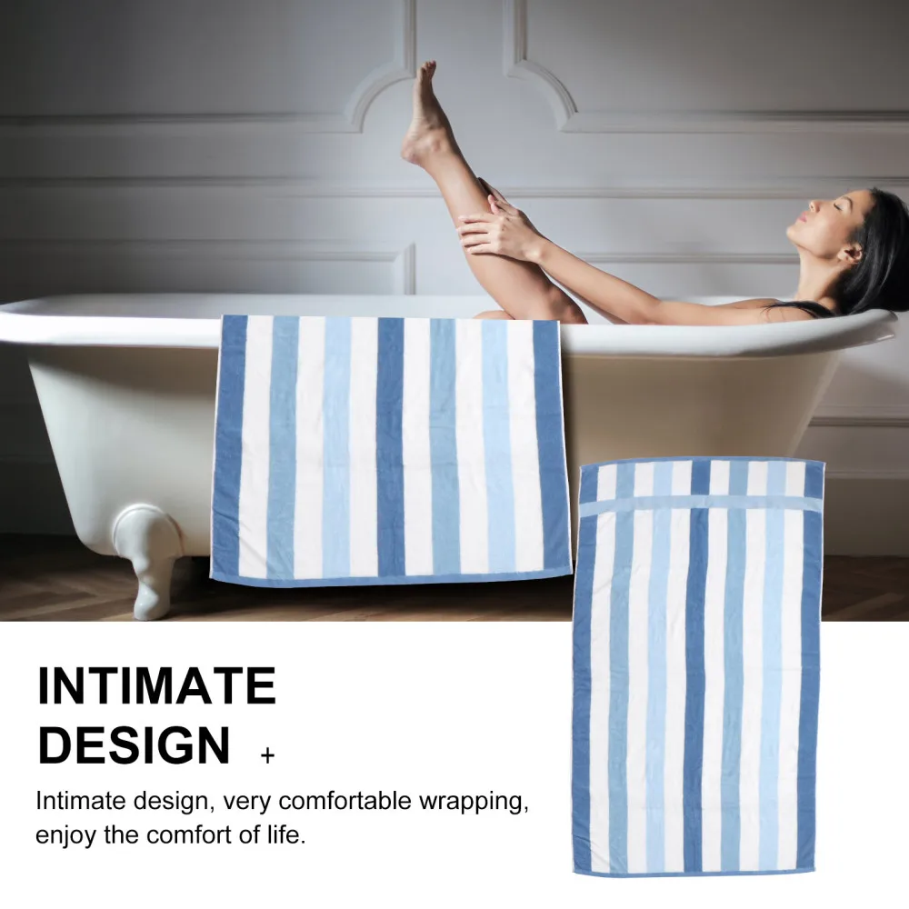 

1Pc Thickened Bath Towel Winter Shower Towel Cotton Towel Bathroom Supplies
