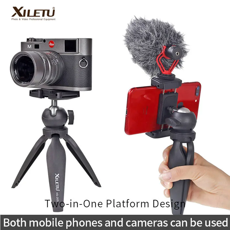 Мини штатив Настольный Штатив для телефона компактный дорожный камеры iphone 5 6 7 8