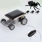 Детские игрушки для мальчиков и девочек, 1 шт., набор роботов, самодельный робот-автомобиль, самая маленькая игрушечная мини-машина на солнечной энергии, обучающая игрушка на солнечной энергии