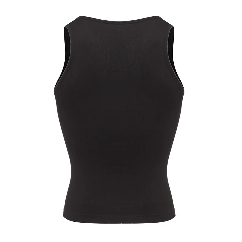 Мужская похудения Body Shaper жилет рубашка Abs живот рубашки с коротким рукавом, чтобы скрыть гинекомастия Moobs тренировочные майки Нижние рубашки