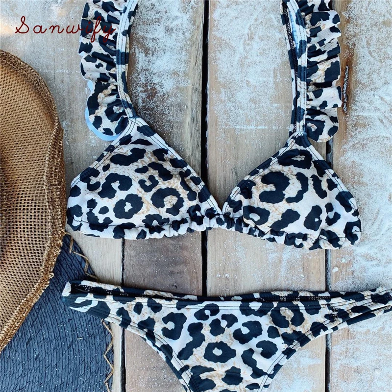 

Swimming Women Bikini Leopard Swimwear Beachwear Bikini Women Sexy Swim Suit Women Summer Bikinis Swimsuit
