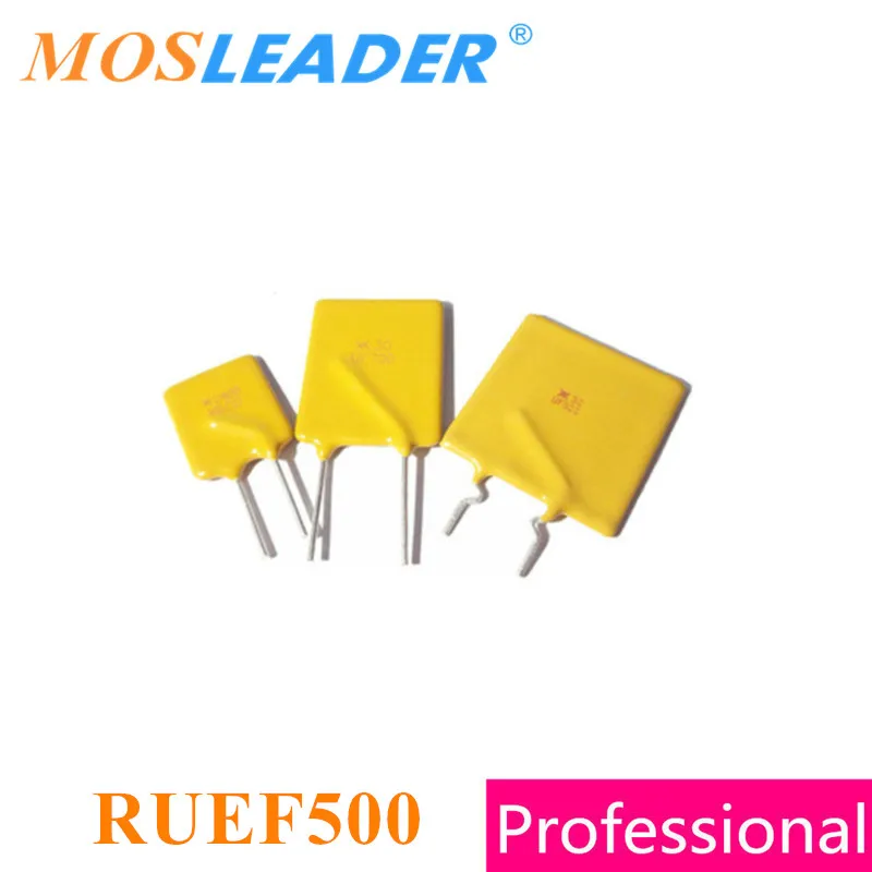 Mosleader RUEF500 DIP2 500 шт PPTC 30V 5A предохранители Сделано в Китае высокое качество